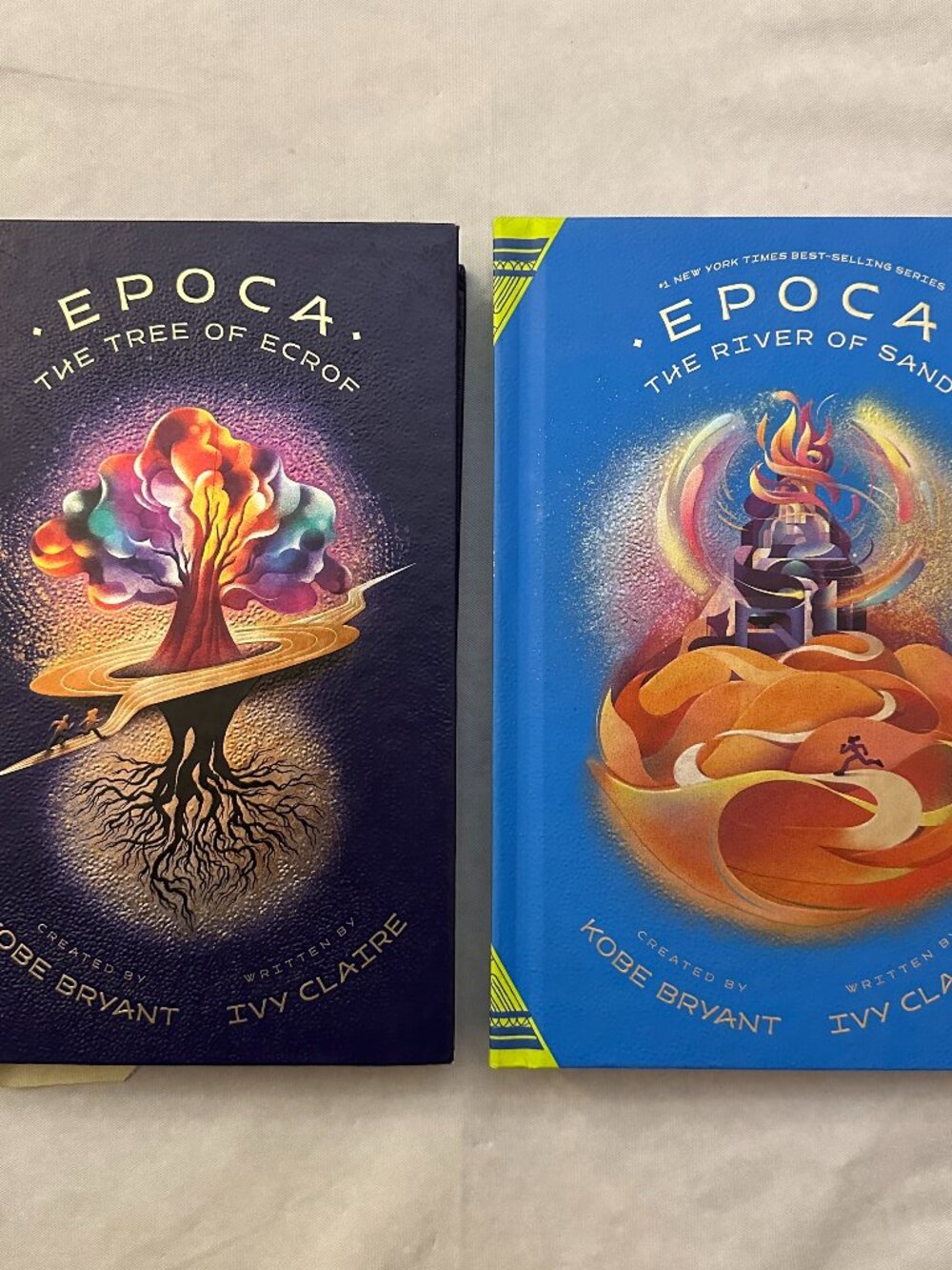 Complete 2 pc Epoca Series of Books by Kobe Bryant and Ivy Claire / Hardcover